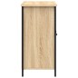 vidaXL Aparador de madera de ingeniería roble Sonoma 100x35x70 cm