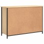 vidaXL Aparador de madera de ingeniería roble Sonoma 100x35x70 cm