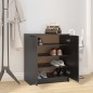 vidaXL Mueble zapatero madera contrachapada negro 59x35x70 cm vidaXL Mueble zapatero madera contrachapada negro 59x35x70 cm