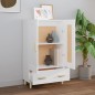 vidaXL Aparador de madera contrachapada blanco 70x31x115 cm vidaXL Aparador de madera contrachapada blanco 70x31x115 cm