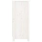 vidaXL Aparadores 2 uds madera maciza de pino blanco 40x35x80 cm vidaXL Aparadores 2 uds madera maciza de pino blanco 40x35x80 cm