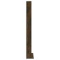 vidaXL Estantería de CD contrachapada roble ahumado 102x23x177,5 cm vidaXL Estantería de CD contrachapada roble ahumado 102x23x177,5 cm