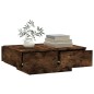 vidaXL Mesa de centro madera contrachapada roble ahumado 90x60x31 cm vidaXL Mesa de centro madera contrachapada roble ahumado 90x60x31 cm
