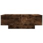 vidaXL Mesa de centro madera contrachapada roble ahumado 90x60x31 cm vidaXL Mesa de centro madera contrachapada roble ahumado 90x60x31 cm