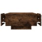 vidaXL Mesa de centro madera contrachapada roble ahumado 90x60x31 cm vidaXL Mesa de centro madera contrachapada roble ahumado 90x60x31 cm