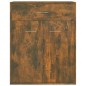 vidaXL Aparador madera contrachapada color roble ahumado 60x30x75 cm vidaXL Aparador madera contrachapada color roble ahumado 60x30x75 cm