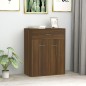 vidaXL Aparador de madera contrachapada marrón roble 60x30x75 cm vidaXL Aparador de madera contrachapada marrón roble 60x30x75 cm