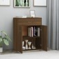 vidaXL Aparador de madera contrachapada marrón roble 60x30x75 cm vidaXL Aparador de madera contrachapada marrón roble 60x30x75 cm