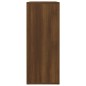 vidaXL Aparador de madera contrachapada marrón roble 60x30x75 cm vidaXL Aparador de madera contrachapada marrón roble 60x30x75 cm