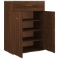 vidaXL Mueble zapatero contrachapada color marrón roble 60x35x84 cm vidaXL Mueble zapatero contrachapada color marrón roble 60x35x84 cm