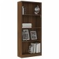 vidaXL Estantería 4 niveles madera color marrón roble 60x24x142 cm vidaXL Estantería 4 niveles madera color marrón roble 60x24x142 cm