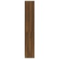 vidaXL Estantería 4 niveles madera color marrón roble 60x24x142 cm vidaXL Estantería 4 niveles madera color marrón roble 60x24x142 cm