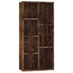 vidaXL Estantería color roble ahumado 50x25x106 cm