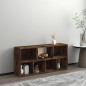 vidaXL Estantería color roble ahumado 50x25x106 cm vidaXL Estantería color roble ahumado 50x25x106 cm