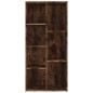 vidaXL Estantería color roble ahumado 50x25x106 cm vidaXL Estantería color roble ahumado 50x25x106 cm