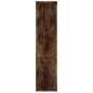 vidaXL Estantería color roble ahumado 50x25x106 cm vidaXL Estantería color roble ahumado 50x25x106 cm