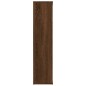 vidaXL Estantería color roble marrón 50x25x106 cm