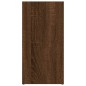 vidaXL Estantería color roble marrón 50x25x106 cm