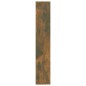 vidaXL Estantería de pared contrachapada roble ahumado 36x16x90 cm vidaXL Estantería de pared contrachapada roble ahumado 36x16x90 cm