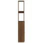 vidaXL Armario de baño madera contrachapada marrón roble 25x26,5x170cm vidaXL Armario de baño madera contrachapada marrón roble 25x26,5x170cm