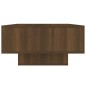 vidaXL Mesa de centro madera contrachapada roble marrón 105x55x32 cm vidaXL Mesa de centro madera contrachapada roble marrón 105x55x32 cm