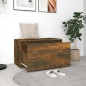 vidaXL Banco pasillo madera contrachapada roble ahumado 80x40x45 cm vidaXL Banco pasillo madera contrachapada roble ahumado 80x40x45 cm