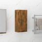 vidaXL Armario de baño de pared color roble ahumado 32x20x67 cm vidaXL Armario de baño de pared color roble ahumado 32x20x67 cm
