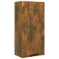 vidaXL Armario de baño de pared color roble ahumado 32x20x67 cm vidaXL Armario de baño de pared color roble ahumado 32x20x67 cm