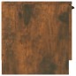vidaXL Mueble de TV madera contrachapada roble ahumado 102x35x36,5 cm