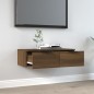 vidaXL Armario de pared madera contrachapada marrón roble 68x30x20 cm vidaXL Armario de pared madera contrachapada marrón roble 68x30x20 cm
