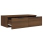 vidaXL Armario de pared madera contrachapada marrón roble 68x30x20 cm vidaXL Armario de pared madera contrachapada marrón roble 68x30x20 cm