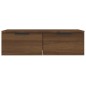 vidaXL Armario de pared madera contrachapada marrón roble 68x30x20 cm vidaXL Armario de pared madera contrachapada marrón roble 68x30x20 cm