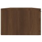 vidaXL Armario de pared madera contrachapada marrón roble 68x30x20 cm vidaXL Armario de pared madera contrachapada marrón roble 68x30x20 cm