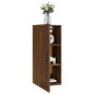 vidaXL Armario colgante madera contrachapada roble marrón 35x34x90 cm vidaXL Armario colgante madera contrachapada roble marrón 35x34x90 cm