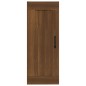 vidaXL Armario colgante madera contrachapada roble marrón 35x34x90 cm vidaXL Armario colgante madera contrachapada roble marrón 35x34x90 cm