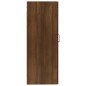vidaXL Armario colgante madera contrachapada roble marrón 35x34x90 cm vidaXL Armario colgante madera contrachapada roble marrón 35x34x90 cm