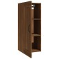 vidaXL Armario colgante madera contrachapada roble marrón 35x34x90 cm vidaXL Armario colgante madera contrachapada roble marrón 35x34x90 cm