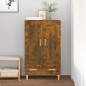 vidaXL Aparador de madera contrachapada roble ahumado 70x31x115 cm vidaXL Aparador de madera contrachapada roble ahumado 70x31x115 cm
