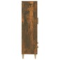 vidaXL Aparador de madera contrachapada roble ahumado 70x31x115 cm vidaXL Aparador de madera contrachapada roble ahumado 70x31x115 cm