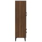 vidaXL Aparador alto de madera contrachapada marrón roble 70x31x115 cm vidaXL Aparador alto de madera contrachapada marrón roble 70x31x115 cm