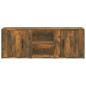 vidaXL Mueble de TV madera contrachapada roble ahumado 100x31,5x35 cm vidaXL Mueble de TV madera contrachapada roble ahumado 100x31,5x35 cm