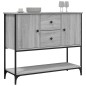 vidaXL Aparador de madera de ingeniería gris Sonoma 100x36x85 cm vidaXL Aparador de madera de ingeniería gris Sonoma 100x36x85 cm