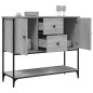 vidaXL Aparador de madera de ingeniería gris Sonoma 100x36x85 cm vidaXL Aparador de madera de ingeniería gris Sonoma 100x36x85 cm