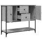 vidaXL Aparador de madera de ingeniería gris Sonoma 100x36x85 cm vidaXL Aparador de madera de ingeniería gris Sonoma 100x36x85 cm