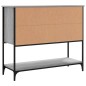 vidaXL Aparador de madera de ingeniería gris Sonoma 100x36x85 cm vidaXL Aparador de madera de ingeniería gris Sonoma 100x36x85 cm