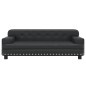 vidaXL Sofá para niños de cuero sintético negro 90x53x30 cm vidaXL Sofá para niños de cuero sintético negro 90x53x30 cm