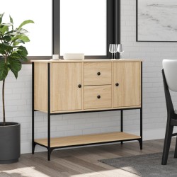 vidaXL Aparador de madera de ingeniería roble Sonoma 100x36x85 cm