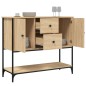 vidaXL Aparador de madera de ingeniería roble Sonoma 100x36x85 cm vidaXL Aparador de madera de ingeniería roble Sonoma 100x36x85 cm