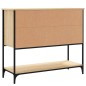 vidaXL Aparador de madera de ingeniería roble Sonoma 100x36x85 cm vidaXL Aparador de madera de ingeniería roble Sonoma 100x36x85 cm