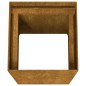 vidaXL Jardinera de acero corten 40x40x80 cm vidaXL Jardinera de acero corten 40x40x80 cm